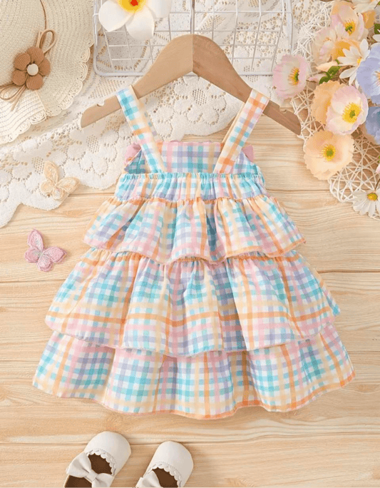 Baby Girl Dress With Cute Bows