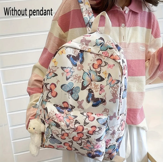 🦋 Butterfly Dreams Backpack – Lightweight & Stylish
