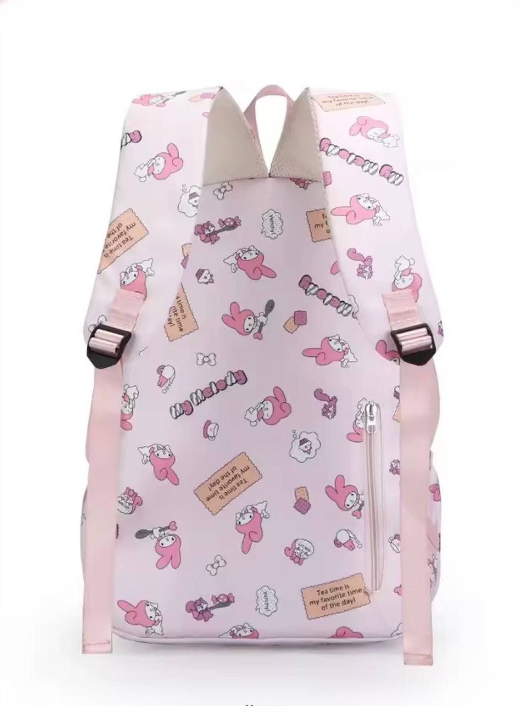 My Melody Pink Backpack with Plush Pendant | 43cm Large Size