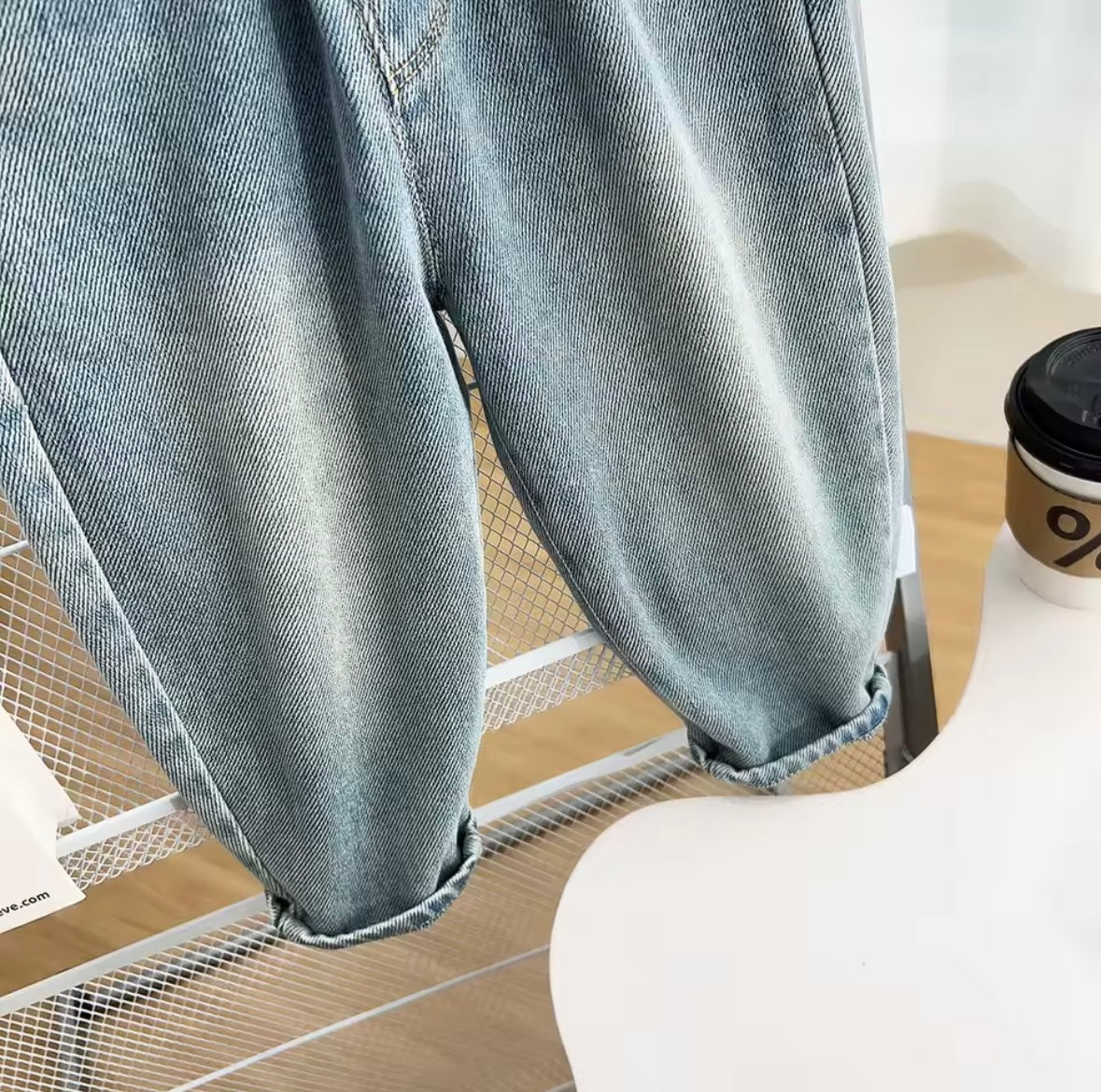 Premium Cartoon Character Denim Jeans – 18–24 Months