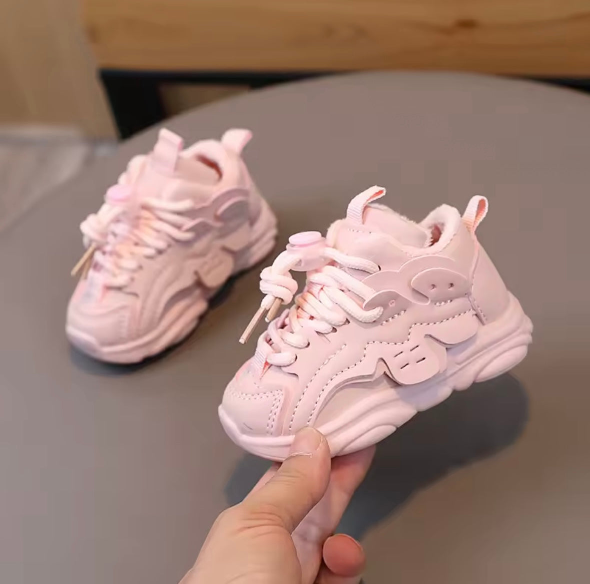 Baby Pink Premium Sneakers – US Kids 5 (11 cm Foot / 12 cm Insole)