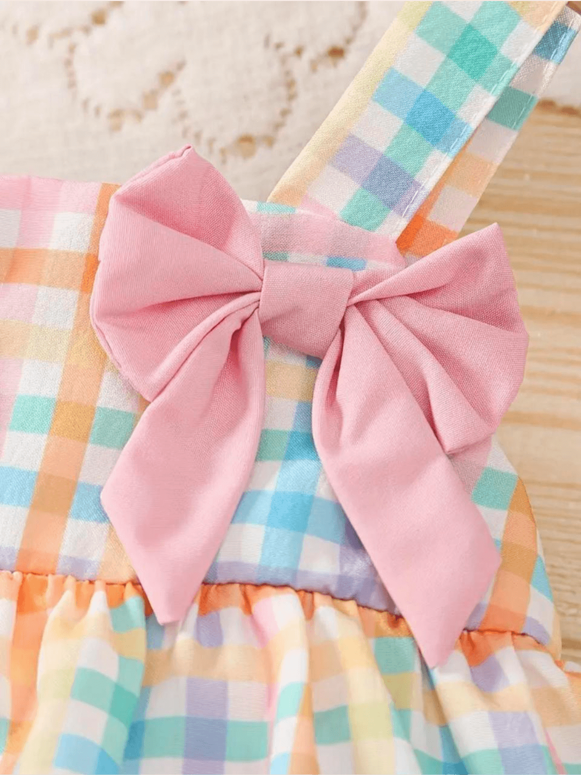 Baby Girl Dress With Cute Bows
