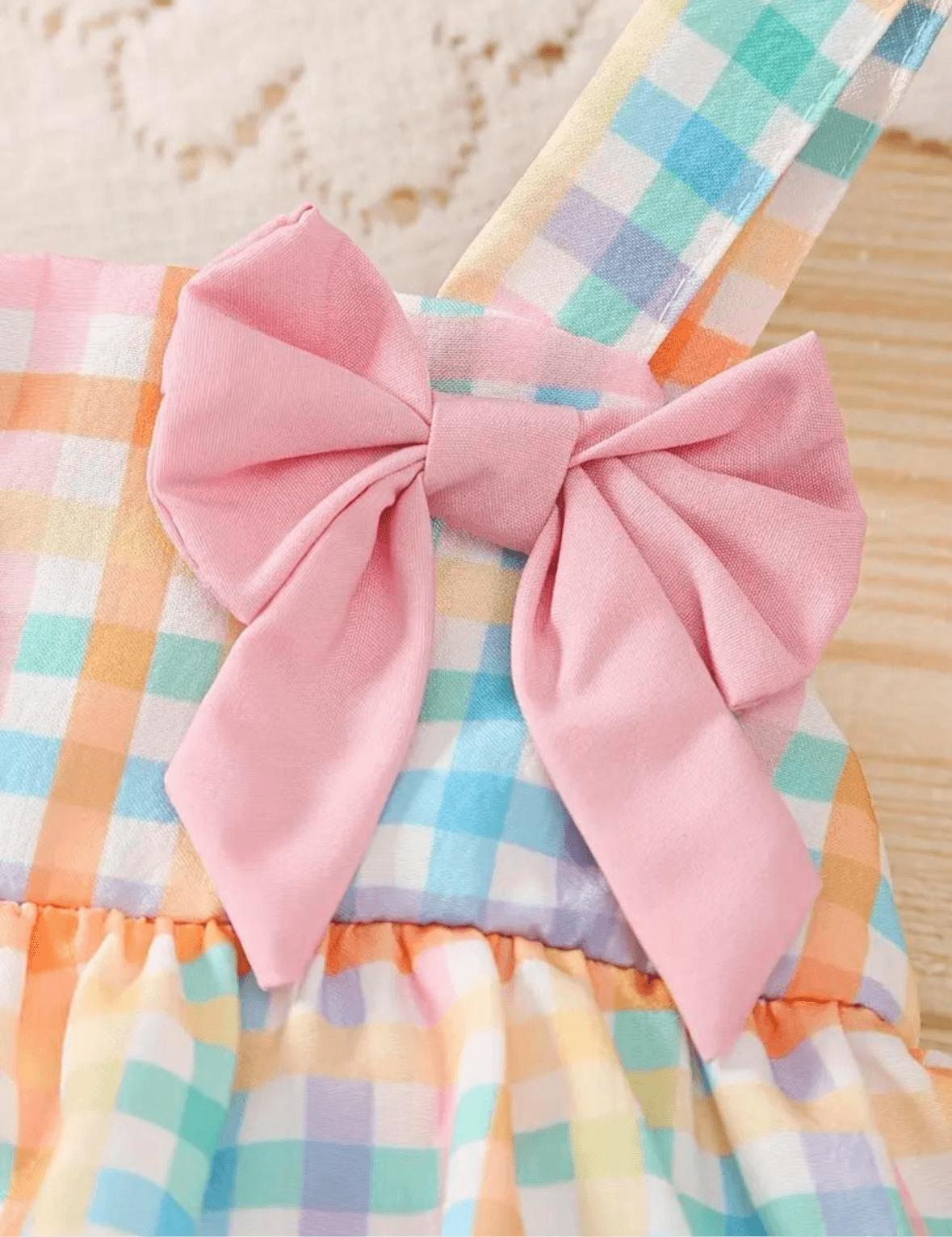 Baby Girl Dress With Cute Bows