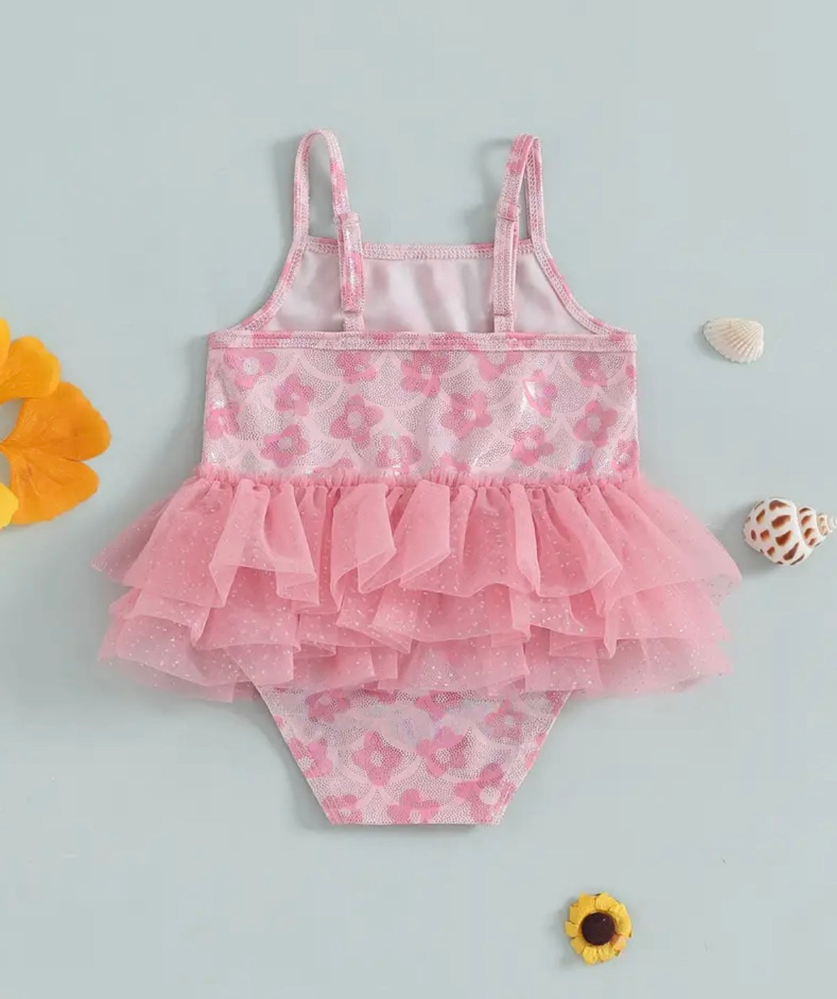 Mermaid Tutu Swimsuit for Baby Girls