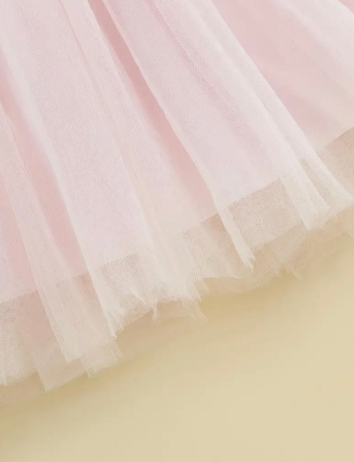 🌸 Pink Lace Blossom Tulle Dress 🌸