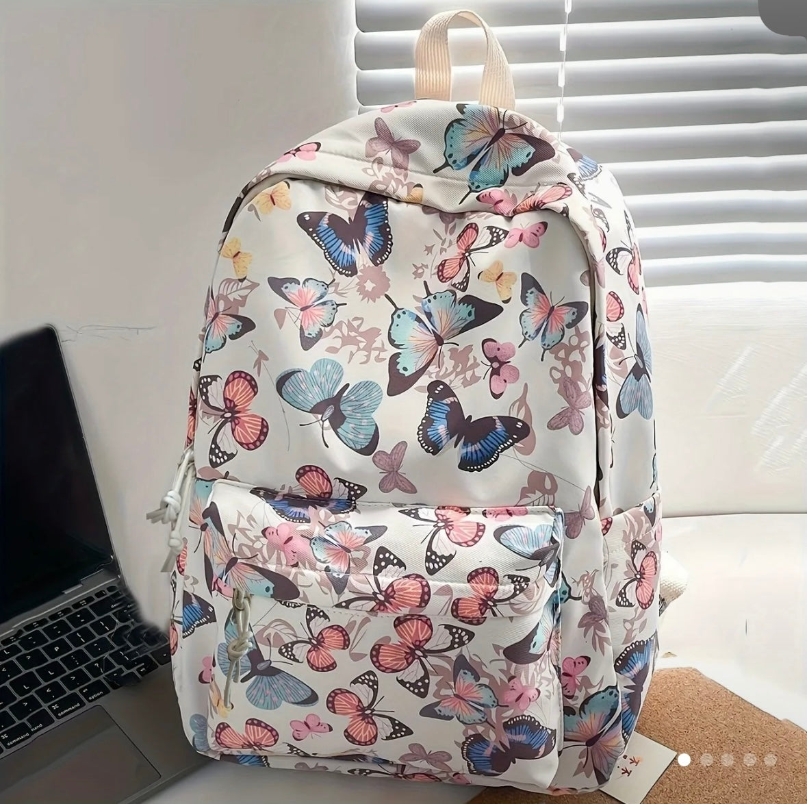 🦋 Butterfly Dreams Backpack – Lightweight & Stylish