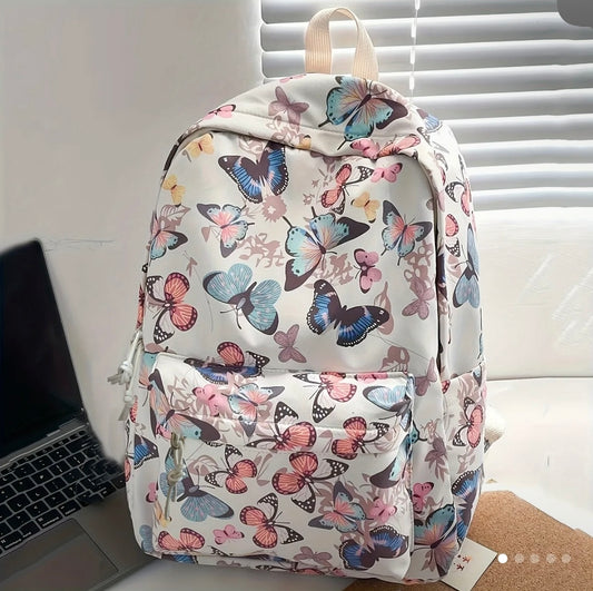 🦋 Butterfly Dreams Backpack – Lightweight & Stylish