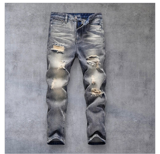 Premium Distressed Denim Jeans – Size 5-6 Years