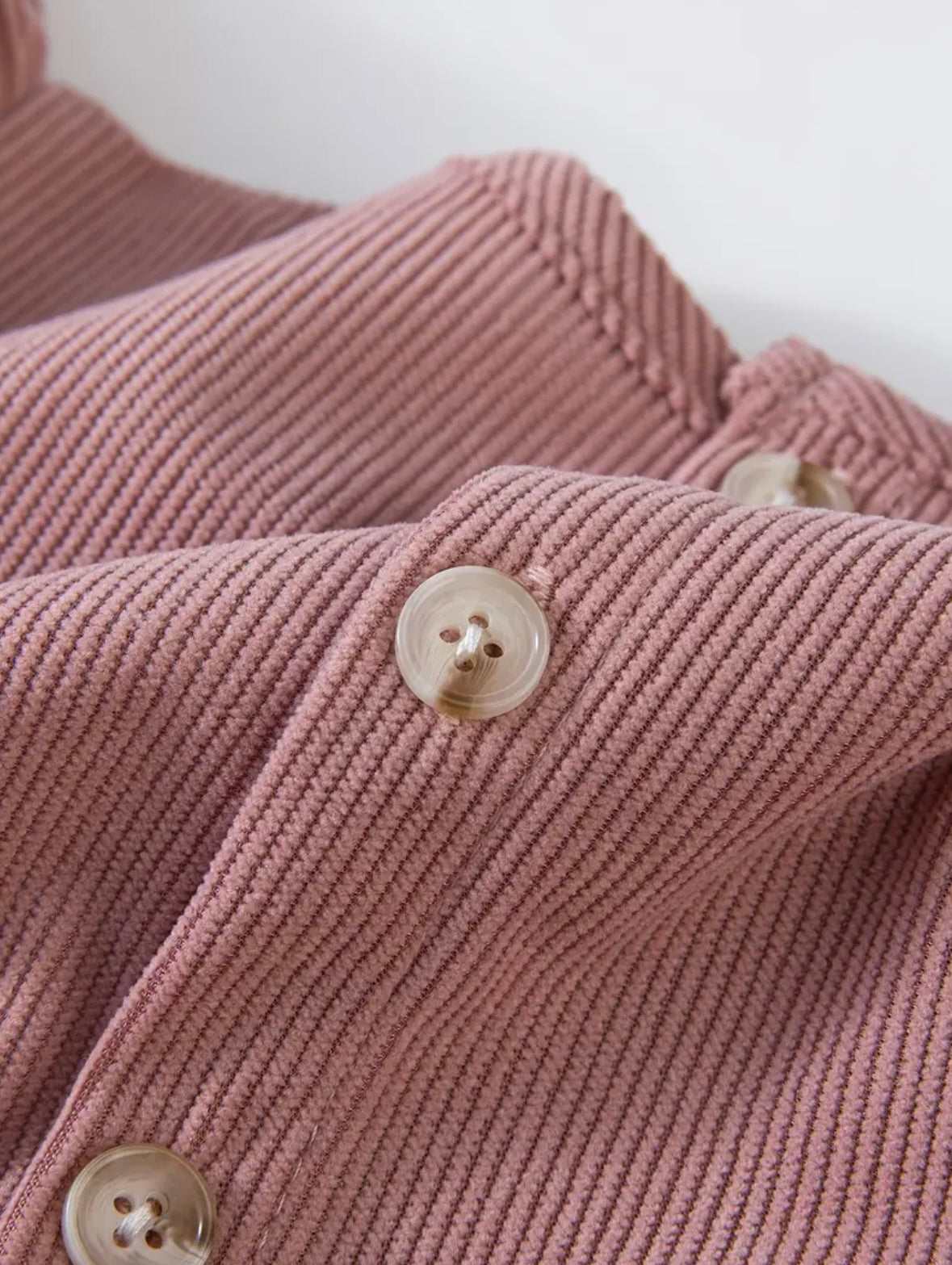 Girls Embroidered Corduroy Dress – Long Sleeve. Available sizes (3-4Y) and (4-5Y)
