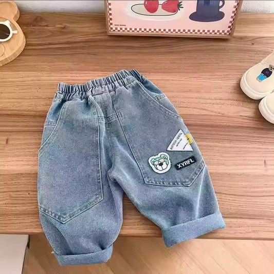Premium Baby/Toddler Denim Pants – Size 18–24 Months (Unisex)