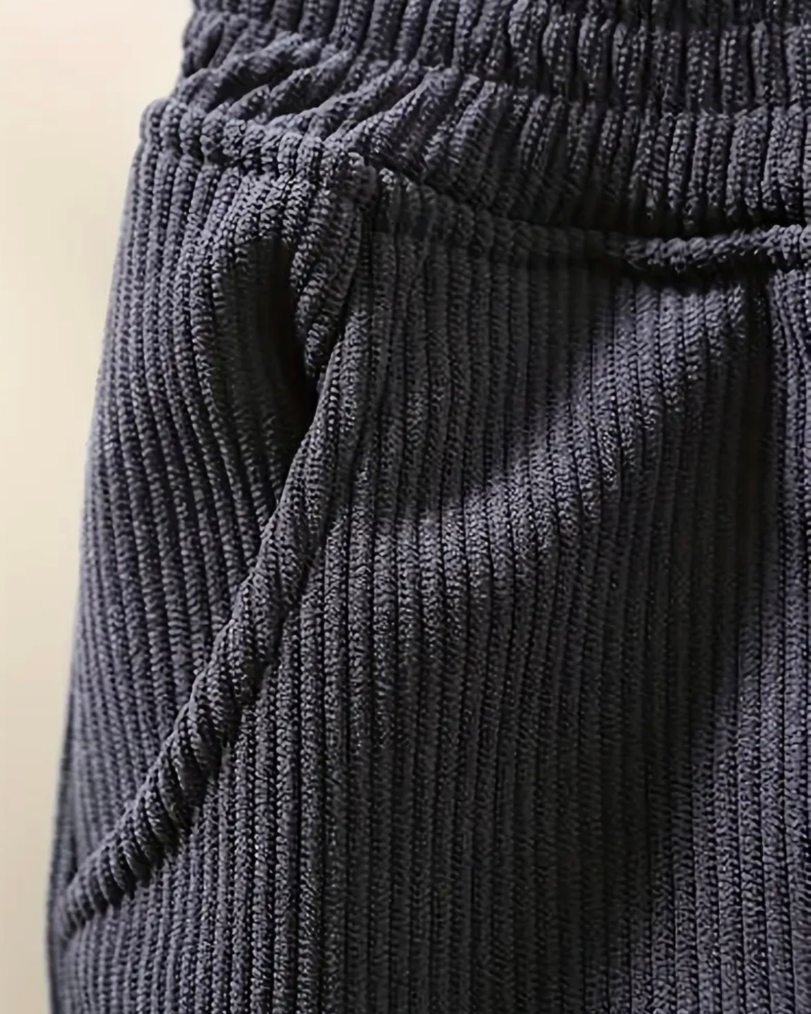 Premium Dark Grey Corduroy Jogger Pants – Size 2T