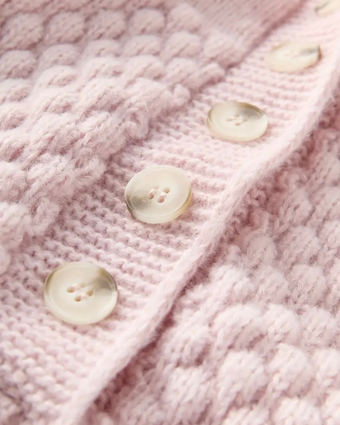 Blushed Lilac Knitted Baby Girl Hooded Romper – Cozy Winter Knit | 3–6M